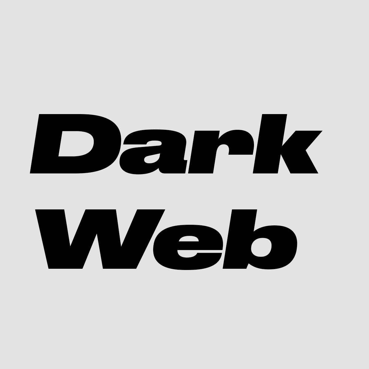 Logo of Dark web od A do Z