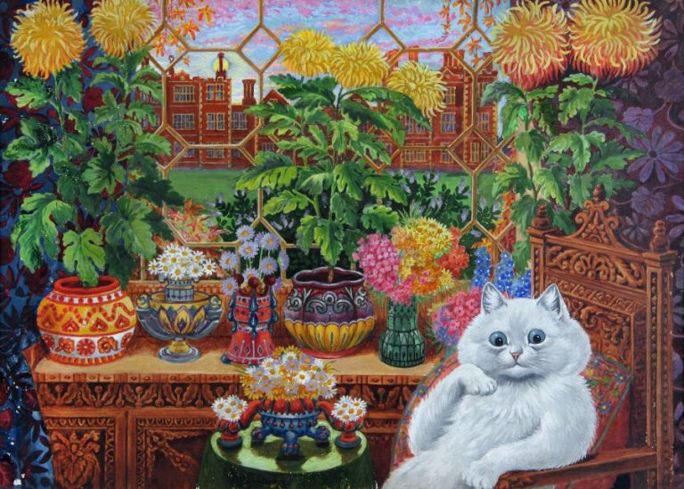 Louis Wain i jego antropomorficzne koty to najlepsze, co